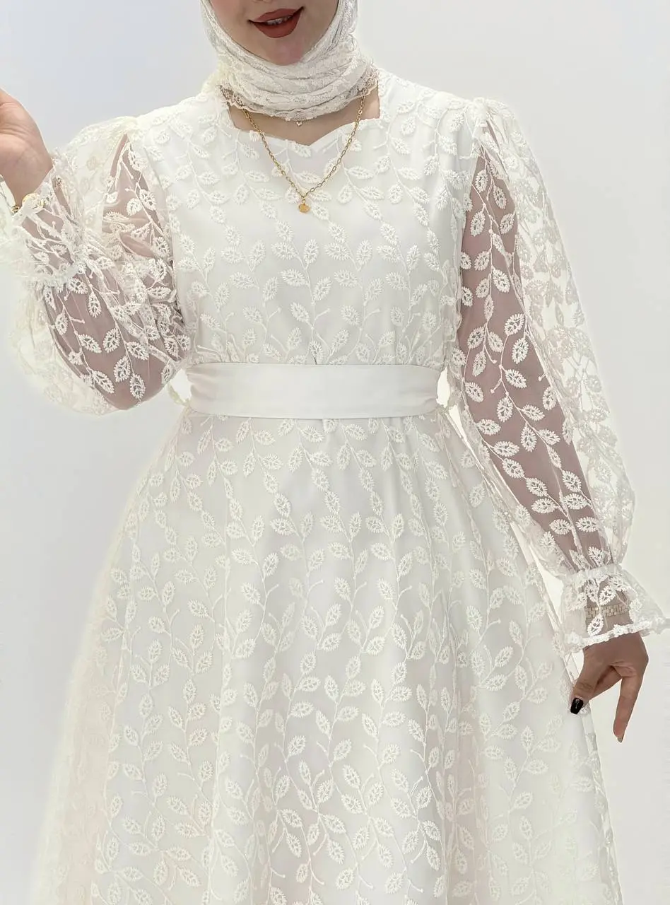 3527- پیراهن مزونی نیلی